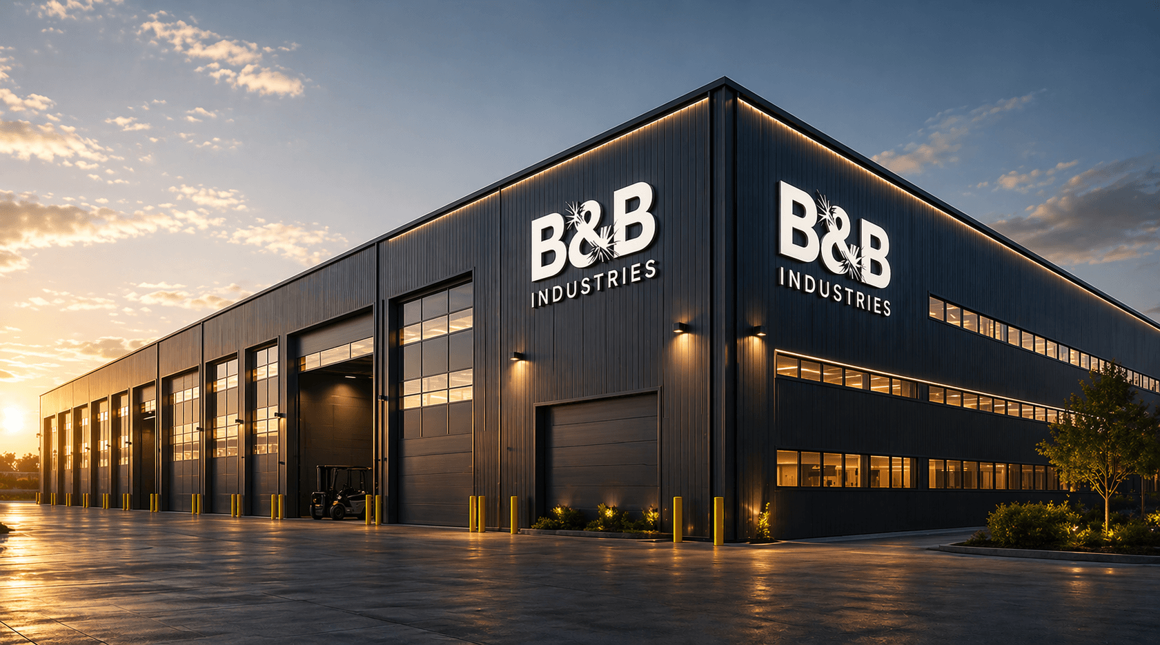 B & B Industries manufacturing facility