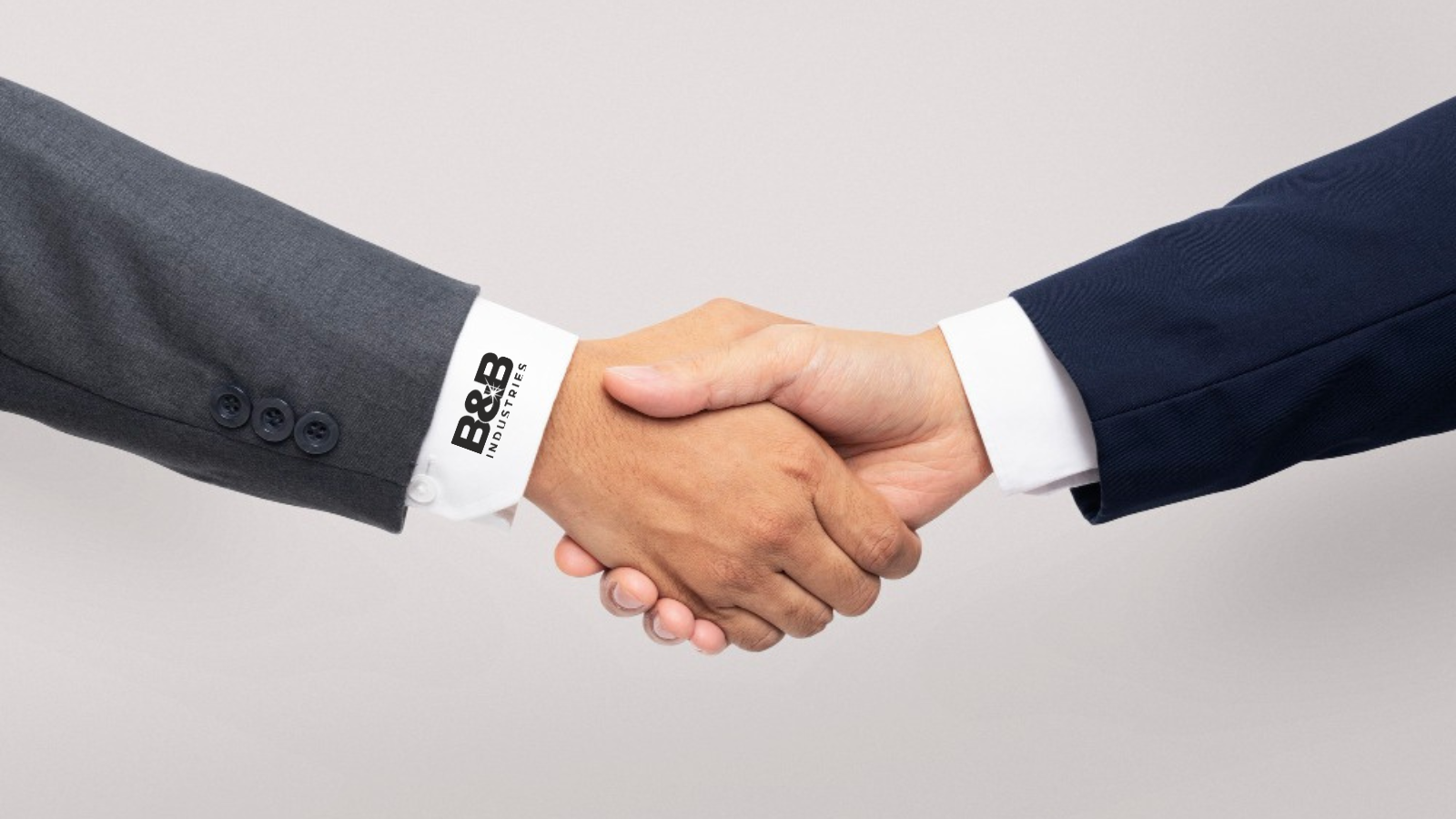 Business handshake — after sales partnership